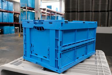 Cassetta richiudibile di plastica 60x40x32