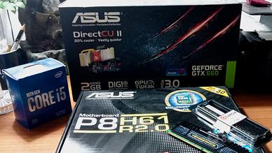  Bundle Scheda Madre+CPU+RAM + GPU