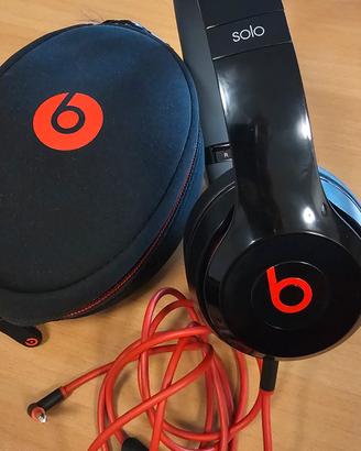 Beats Solo 2 con cavo cuscinetti nuovi