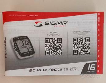 ciclo computer Sigma 16.12 sts