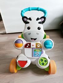 Zebra primi passi spingibile Fisher price