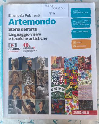 Libri scuola - terza media - Arte