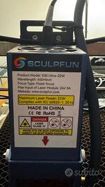 Modulo SCULPFUN S 30 22W  + SCULPFUN S30 5W