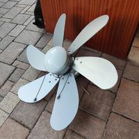 ventola da soffitto con lampada