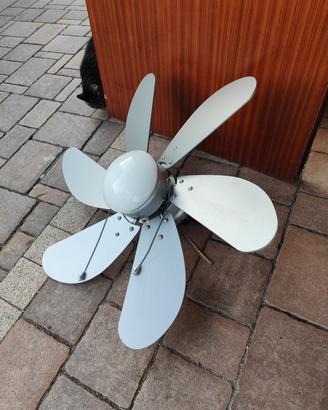 ventola da soffitto con lampada
