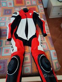 Dainese assen tg.50 tuta pelle intera