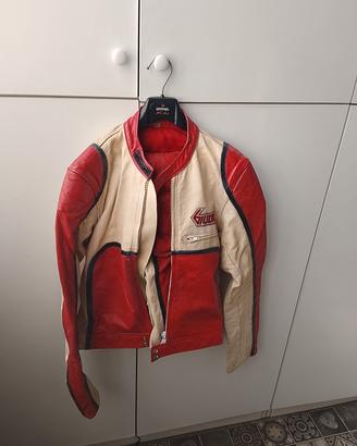 Tuta moto in vera pelle Giudici 