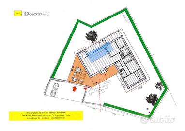 Terreno edificabile libero su 3 lati