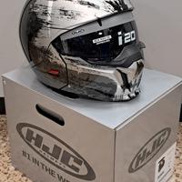 casco Hjc i20 Furia mentoniera removibile M