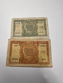 50 e 100 lire repubblica italiana