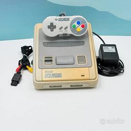 SNES Super Nintendo 16 BIT PAL Completa Funziona