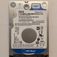 Hard Disk 500GB SATA 2,5" Western Digital