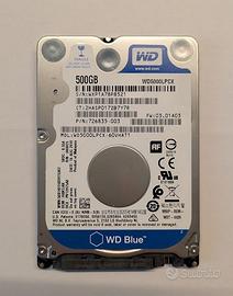 Hard Disk 500GB SATA 2,5" Western Digital