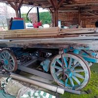 Rimorchio agricolo primi '900