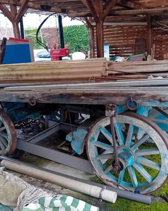 Rimorchio agricolo primi '900