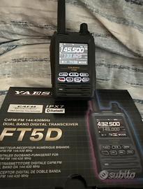 Ricetrasmittente yaesu FT5D nuovo