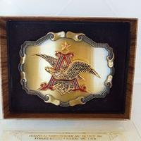 Fibbia  per  cintura   ANHEUSER BUSH - Anni 70