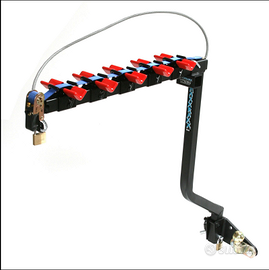 Portabici MaxxRaxx per 5 biciclette