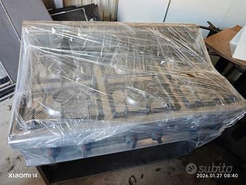 Cucina Fuochi acciaio inox industriale Bertos