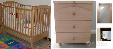 Foppapedretti lettino e cassettiera