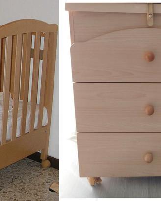 Foppapedretti lettino e cassettiera