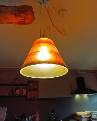 lampadario in vetro rossini