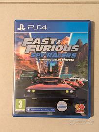 Fast & Furious SPYRACE Ps4