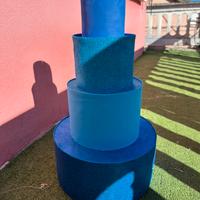 Torta finta in polistirolo