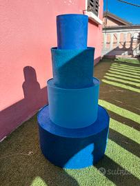 Torta finta in polistirolo