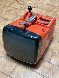 Tv brionvega Algon TVC 11 Monitor rosso