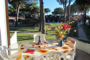 Villaggio - trilocale con vista piscina