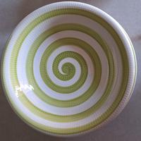 servizio 18 piatti Excelsa verde a spirale