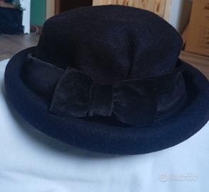 Cappello donna marrone in feltro