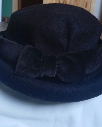 Cappello donna marrone in feltro