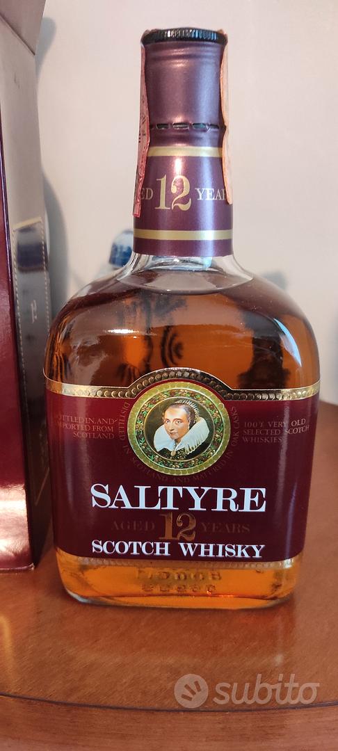 Saltyre Scotch Whisky 12 anni sigillato - Collezionismo In vendita
