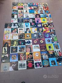 Lotto dischi vinile 45 giri 91 dischi giri vari