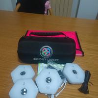 Luci sportlight calcio, boxe, pugilato, K1