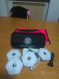 Luci sportlight calcio, boxe, pugilato, K1