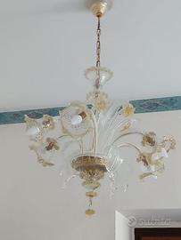 2 lampadari murano originale