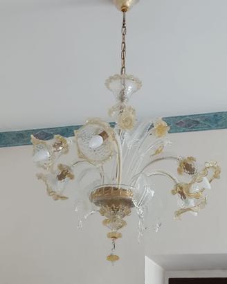 2 lampadari murano originale