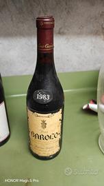 bottigli vino annata barolo 