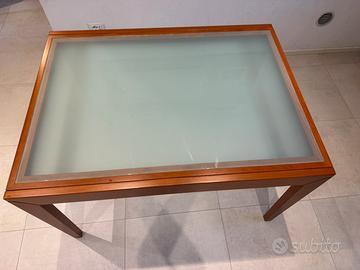 Tavolo legno e vetro Calligaris