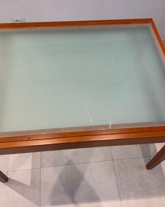Tavolo legno e vetro Calligaris
