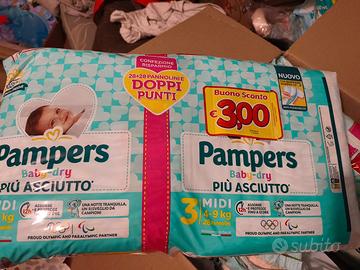 Pampers baby dry 112pz. Taglia 3.