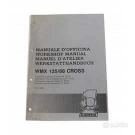 Manuale officina Cagiva WMX 125 Cross 1988