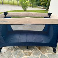 Lettino da viaggio Blu/Beige Prenatal