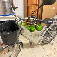 Bicicletta a batteria al piombo misura 24”
