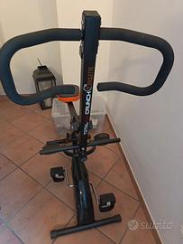 Total crunch+ cyclette e accessori tonificazione 