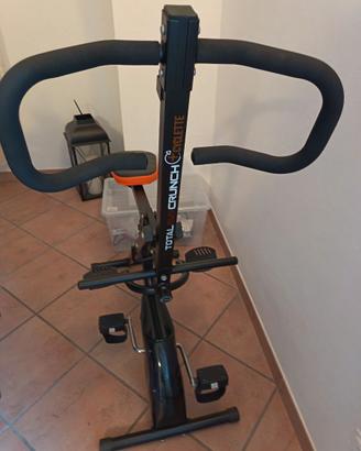 Total crunch+ cyclette e accessori tonificazione 