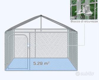 Gabbia per cani da esterno